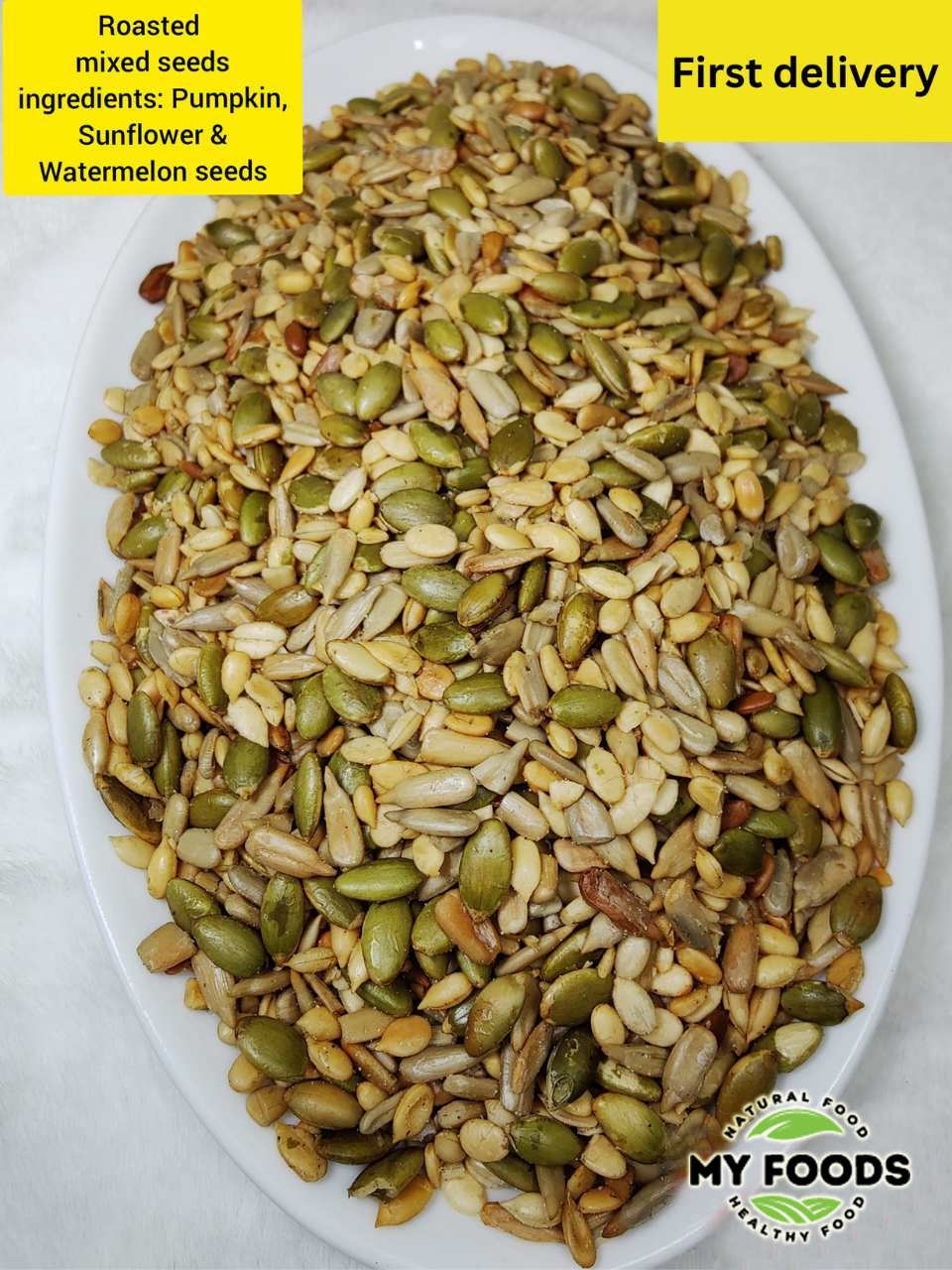 ROASRED SALTED MIXED SEEDS || লবনাক্ত ভাজা মিক্সড সীডস